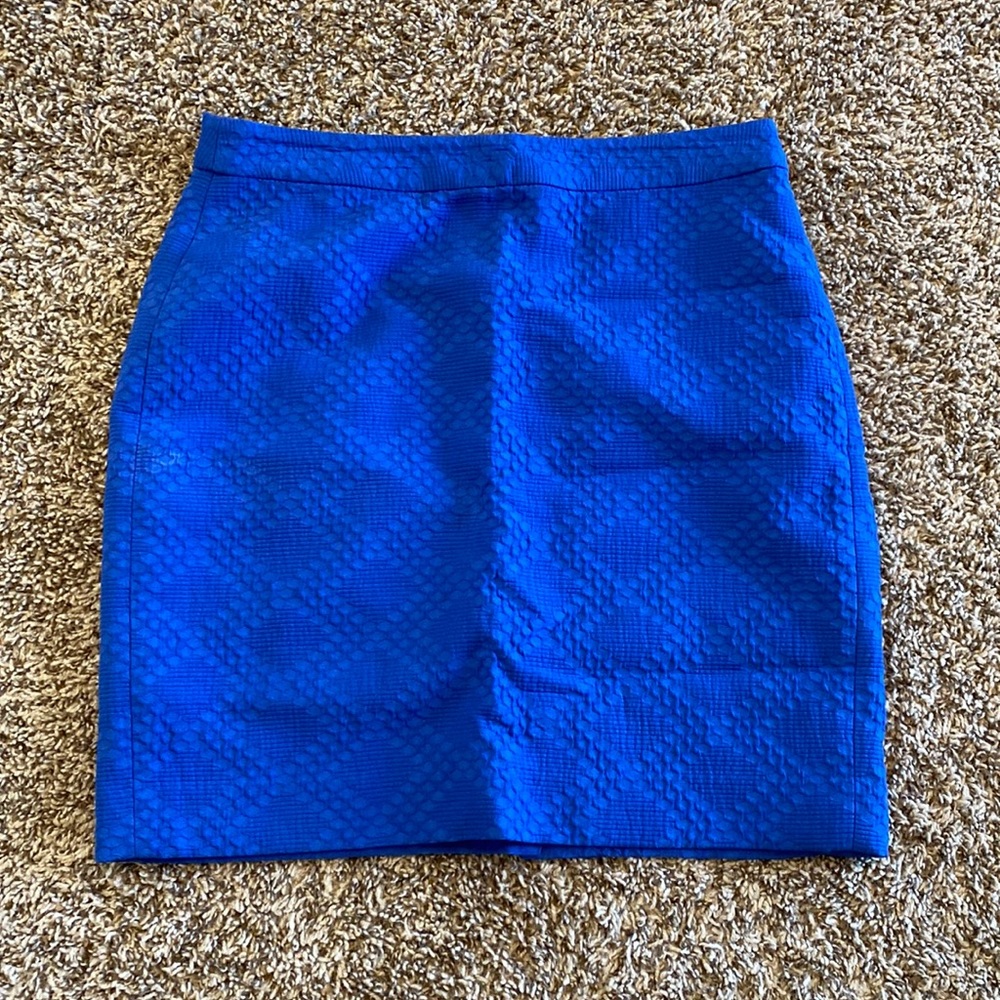 Banana Republic Blue Skirt- Size 6P